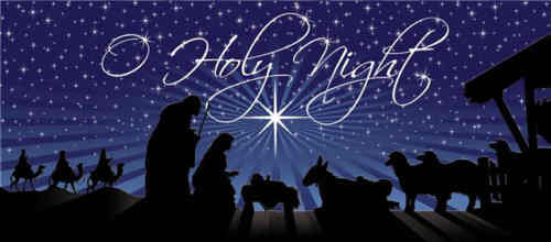 O Holy Night O holy night! The stars are brightly shining - ppt download