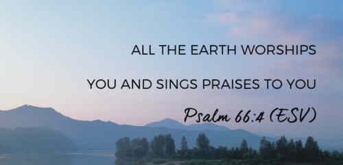 Sing to the great Jehovah