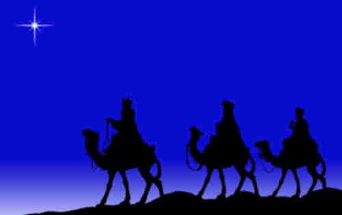 The wise men of old saw a beautiful star