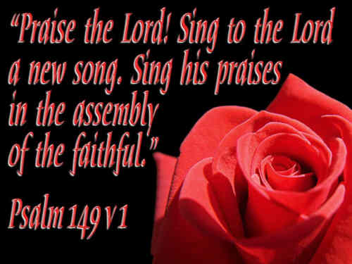 O praise ye the Lord and sing a new song