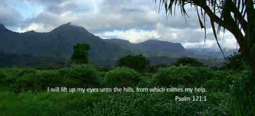 I to the hills will lift mine eyes O