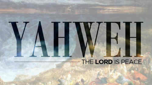 JEHOVAMSHALEM THE LORD SEND PEACE