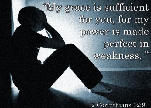 MY GRACE IS SUFFICIENT FOR THEE