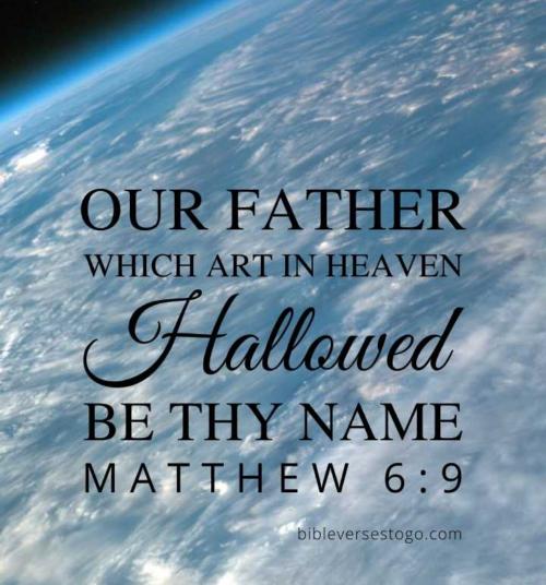 Our Father Thou in heaven above Who