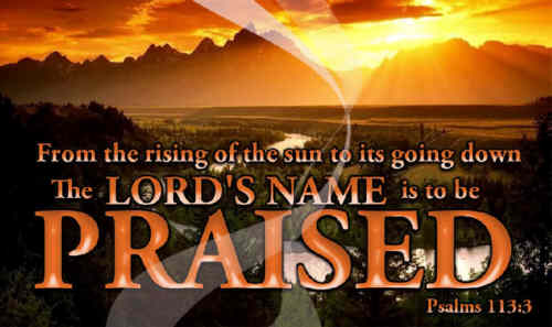 Praise God ye servants of the Lord O