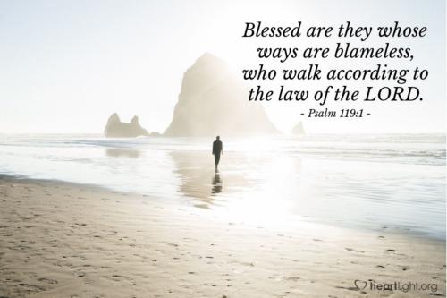 Blessed are they that undefiled and