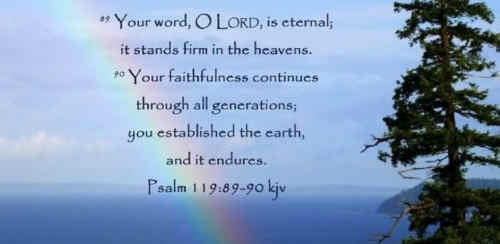 Thy word for ever is O Lord in heaven
