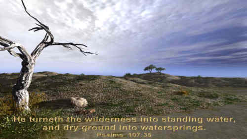 A fruitful land where streams abound God